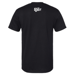 Clayton Shay Black Logo Tee
