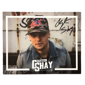 Clayton Shay Signed 8x10