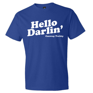 Hello Darlin' Royal Blue Tee