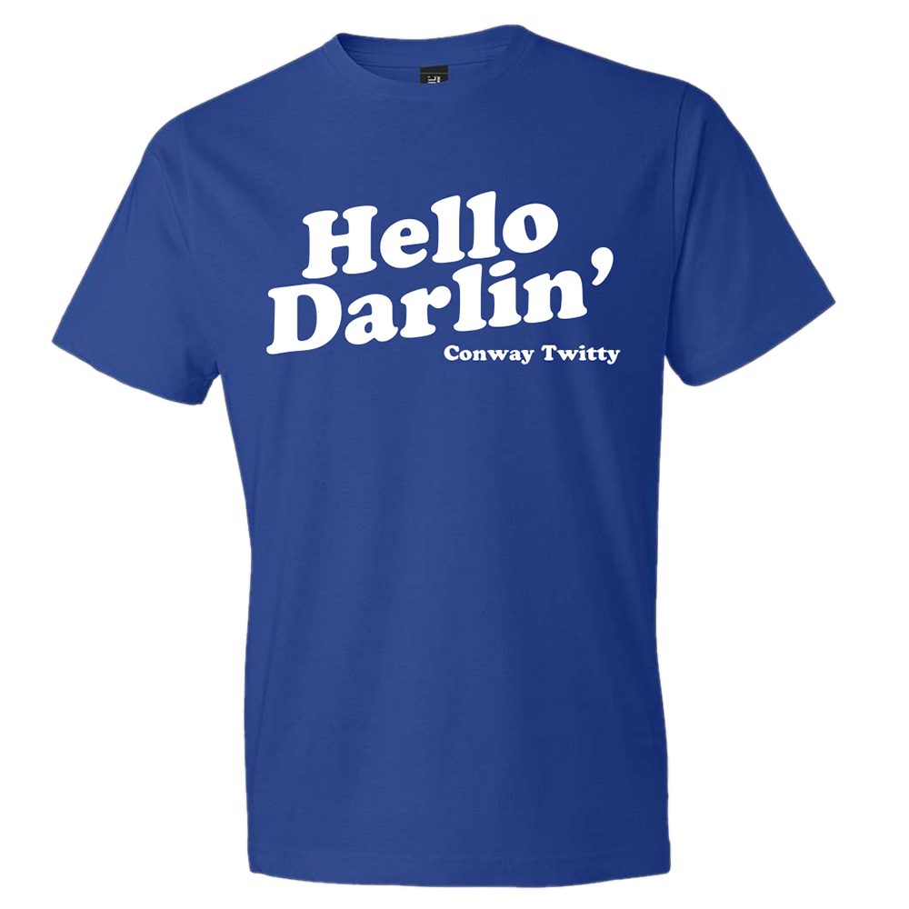 Hello Darlin' Royal Blue Tee