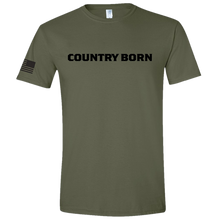 Load image into Gallery viewer, Drew Baldridge Military Green Country Born Tee
