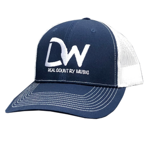 Dave Wilbert Navy and White Logo Ballcap