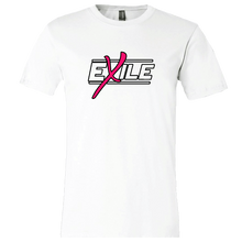 Load image into Gallery viewer, Exile White w/ Pink Logo Tee
