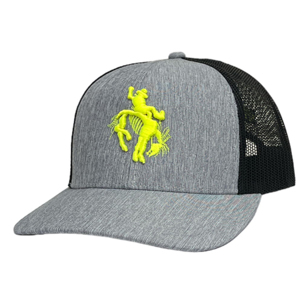 Gary Allan Heather Grey and Black Neon Ballcap