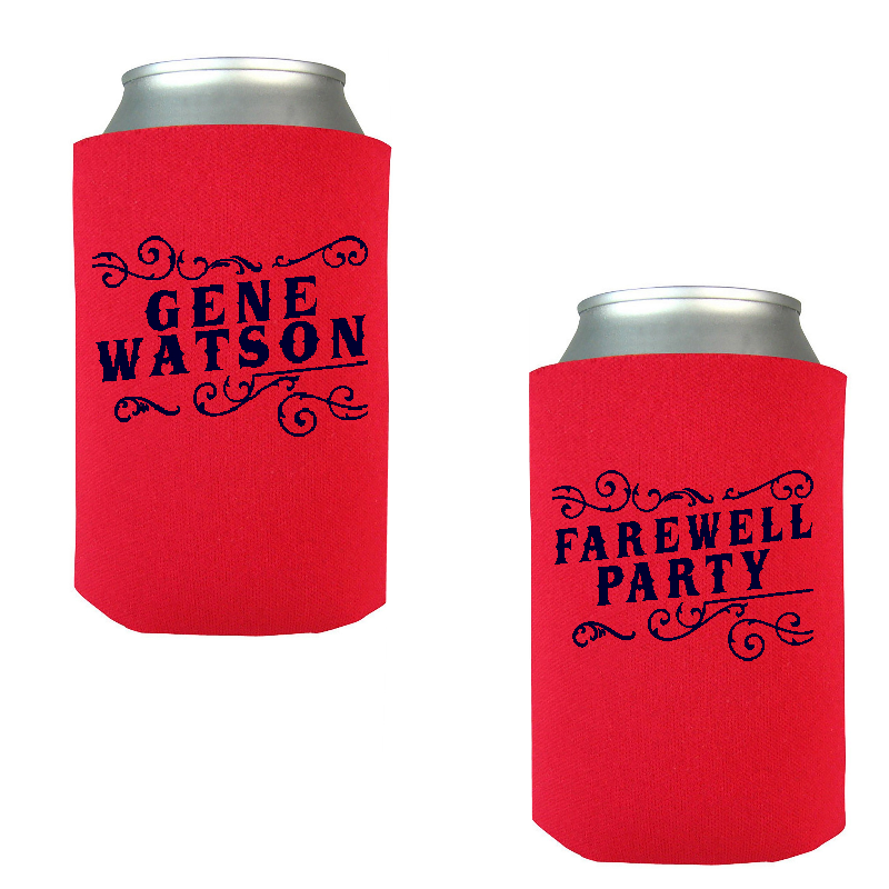 Gene Watson Farewell Party Red Can Coolie