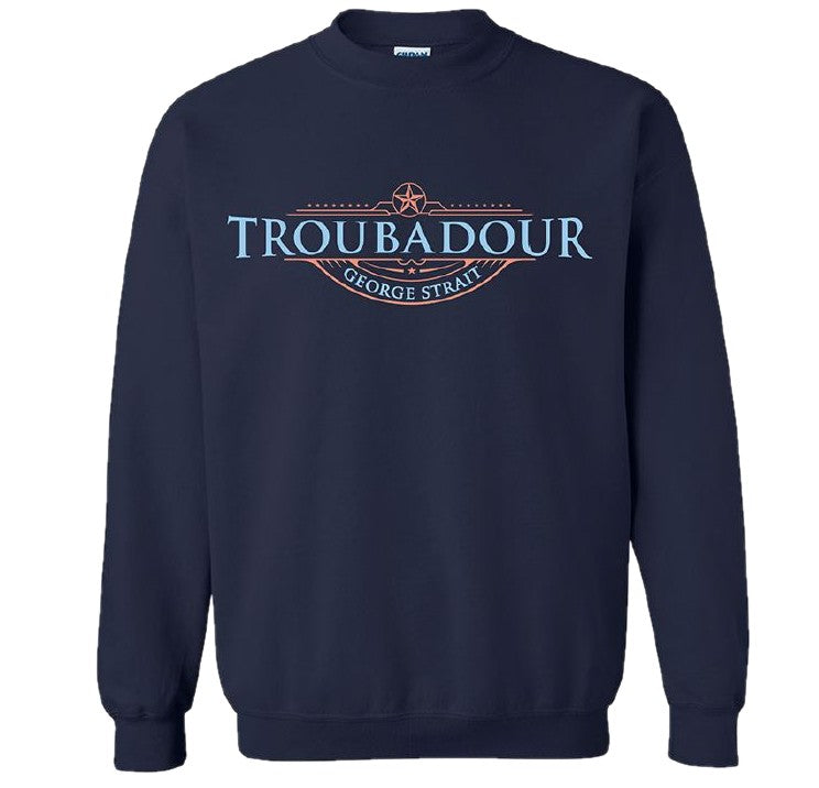 George Strait Troubadour Navy Sweatshirt