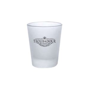 George Strait Frosted Troubadour Shotglass