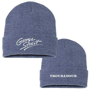 George Strait Heather Navy Troubadour Beanie