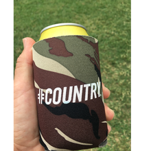 Load image into Gallery viewer, Hashtag Country Camo Can Koozie
