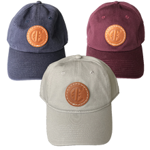 Load image into Gallery viewer, Hashtag Country Circle Logo Leather Patch Low Crown Hat (3 Colors)
