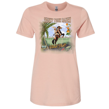 Load image into Gallery viewer, Honky Tonk Ranch Ladies Dusty Rose Tee
