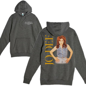 Jo Dee Messina Charcoal Heather Pullover Hoodie