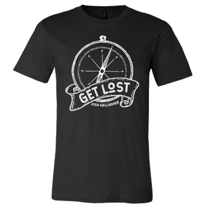 Josh Gallagher Get Lost Compass Black Tee