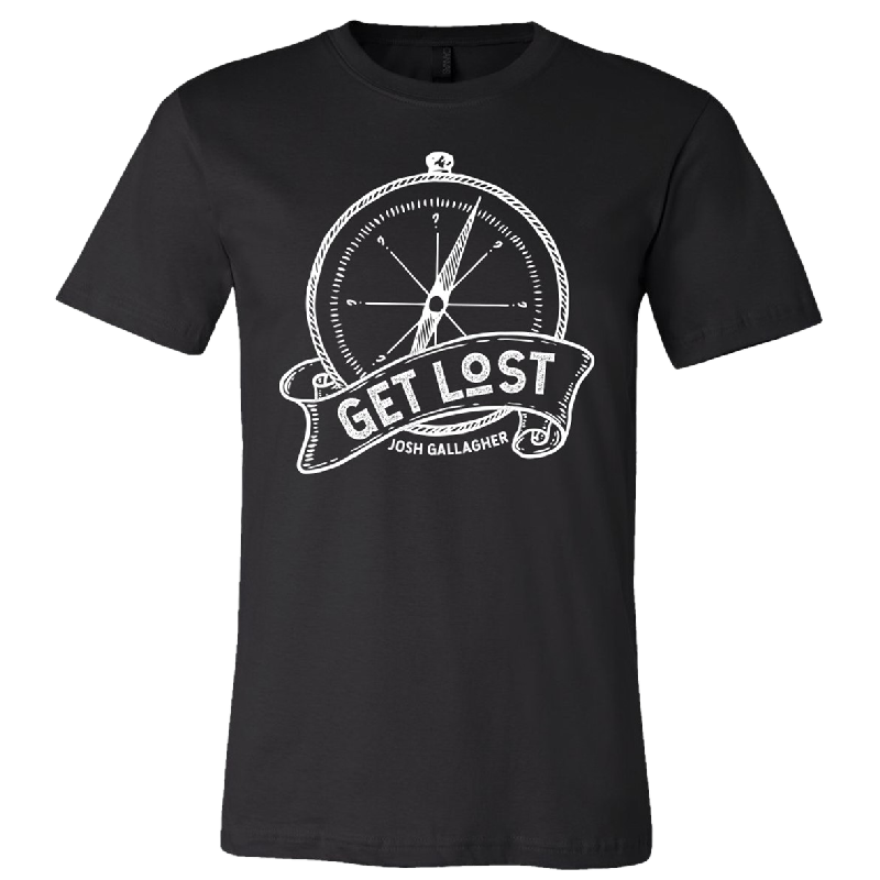 Josh Gallagher Get Lost Compass Black Tee