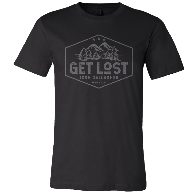 Josh Gallagher Get Lost Hexagon Black Tee