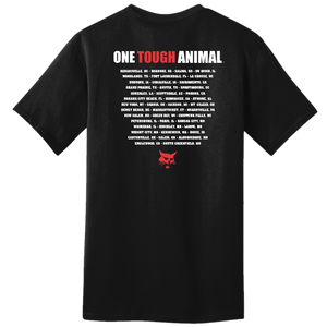 Justin Moore Black Bobcat Tour Tee