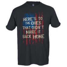 Load image into Gallery viewer, Justin Moore Here&#39;s To the Ones Charcoal Tee
