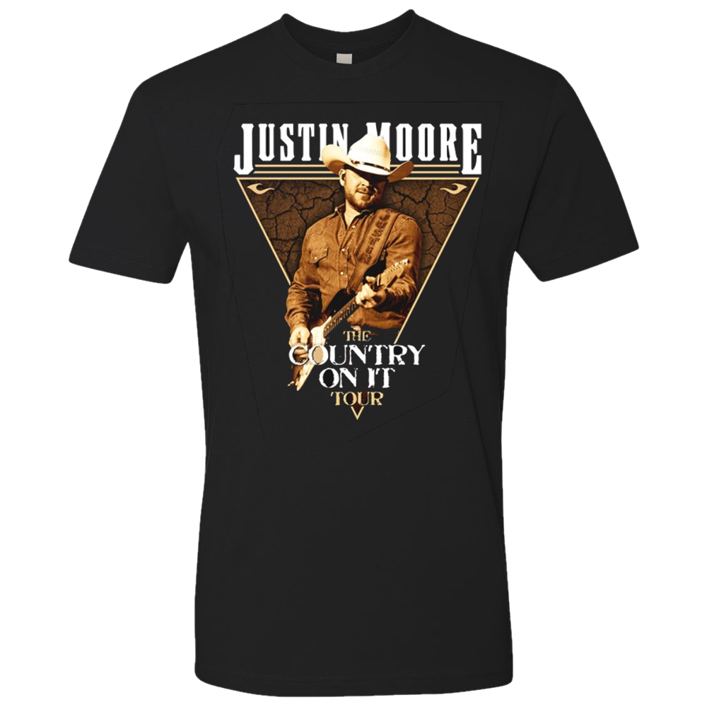 Justin Moore Country On It Tour Tee