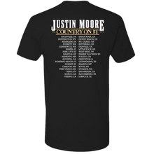 Load image into Gallery viewer, Justin Moore Country On It Tour Tee
