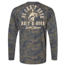 Load image into Gallery viewer, Justin Moore Long sleeve Vintage Camo Tee
