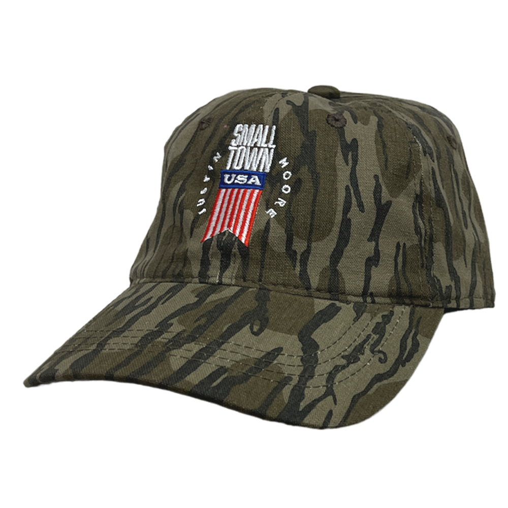 Justin Moore Small Town Mossy Oak Ballcap