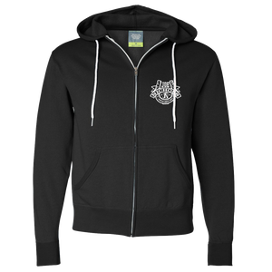 Joe Nichols Black Zip Up Hoodie