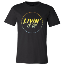 Load image into Gallery viewer, Joe Nichols Black Livin&#39; It Up Circle Logo Tee
