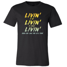 Load image into Gallery viewer, Joe Nichols Black Livin&#39; It Up Lyric Tee
