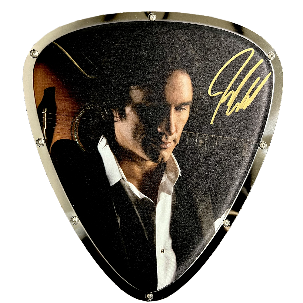 Joe Nichols in White Shirt Signed Pick Sign