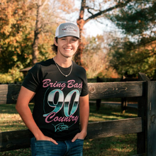 Load image into Gallery viewer, Jordan Rowe Bring Back 90&#39;s Country Black Tee
