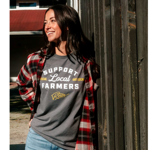 Jordan Rowe Grey Farmers Tee