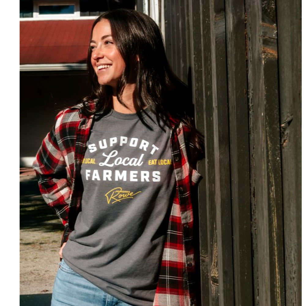 Jordan Rowe Grey Farmers Tee