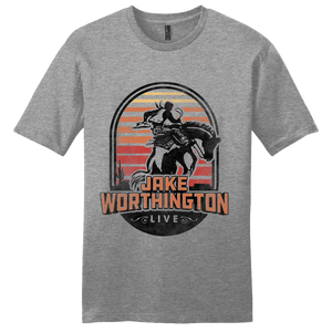 Jake Worthington Athletic Heather Live Tee