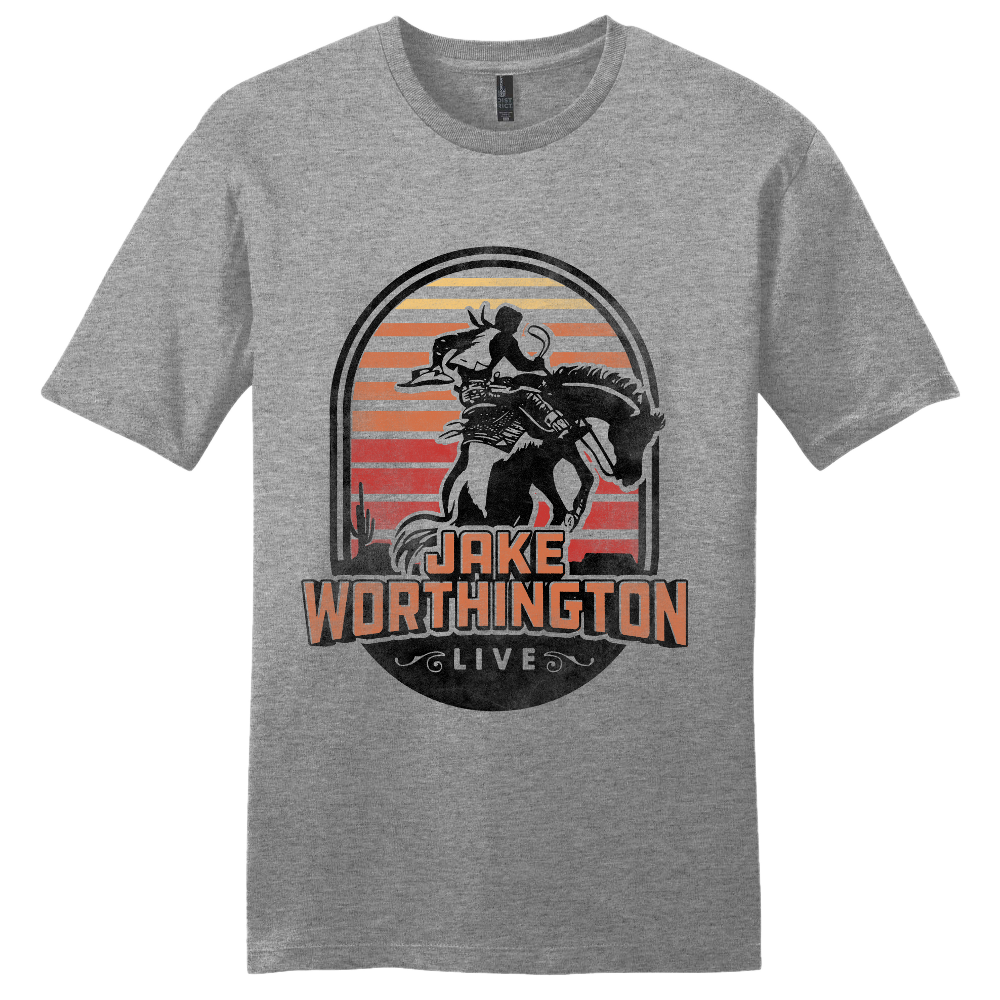 Jake Worthington Athletic Heather Live Tee