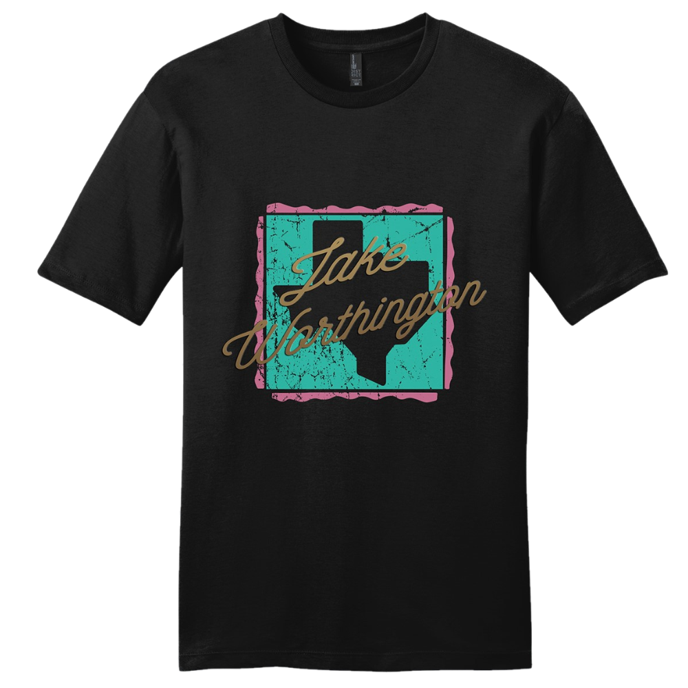 Jake Worthington Stamp Black Tee