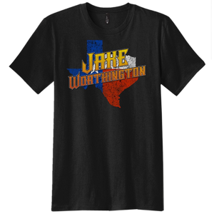 Jake Worthington Texas Black Tee