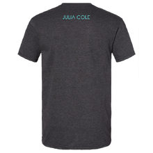 Load image into Gallery viewer, Julia Cole Unisex Black Mist Side Piece Tee
