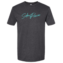 Load image into Gallery viewer, Julia Cole Unisex Black Mist Side Piece Tee
