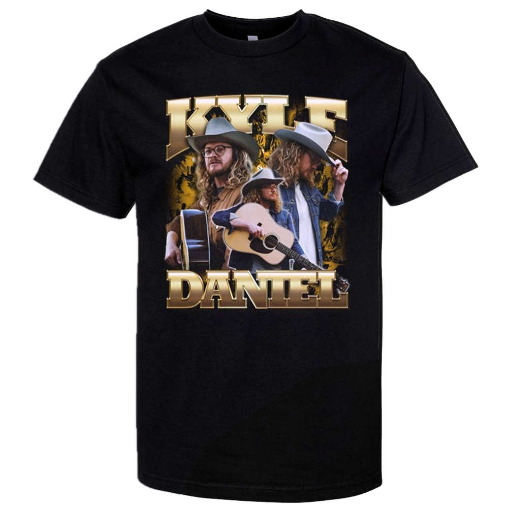 Kyle Daniel Workin' Man's Country Black Tee