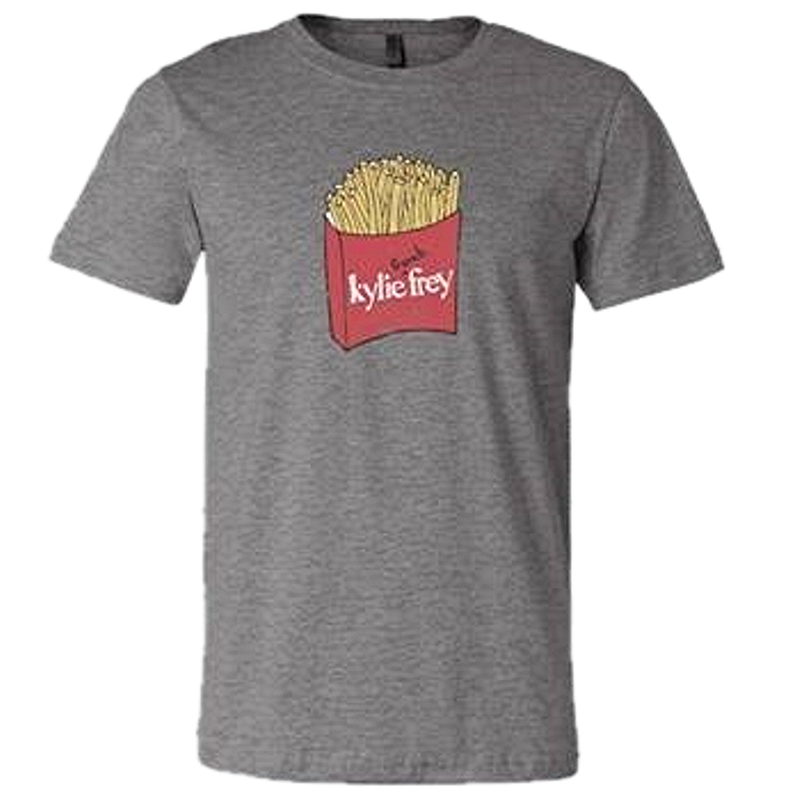 Kylie Frey Heather Deep Heather French Frey Tee