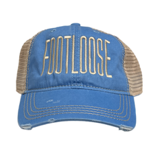 Load image into Gallery viewer, Kenny Loggins Blue and Khaki Footloose Ballcap
