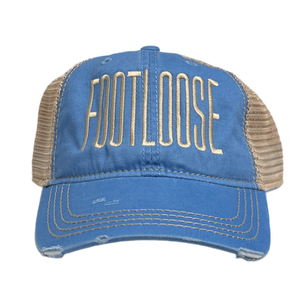 Kenny Loggins Blue and Khaki Footloose Ballcap