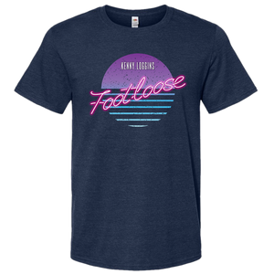 Kenny Loggins Indigo Heather Footloose Tee
