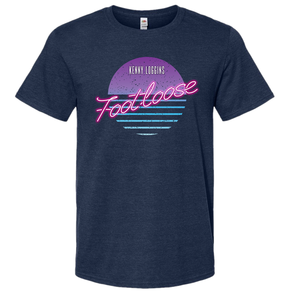 Kenny Loggins Indigo Heather Footloose Tee