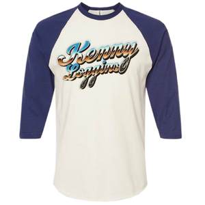 Kenny Loggins Raglan Logo Tee