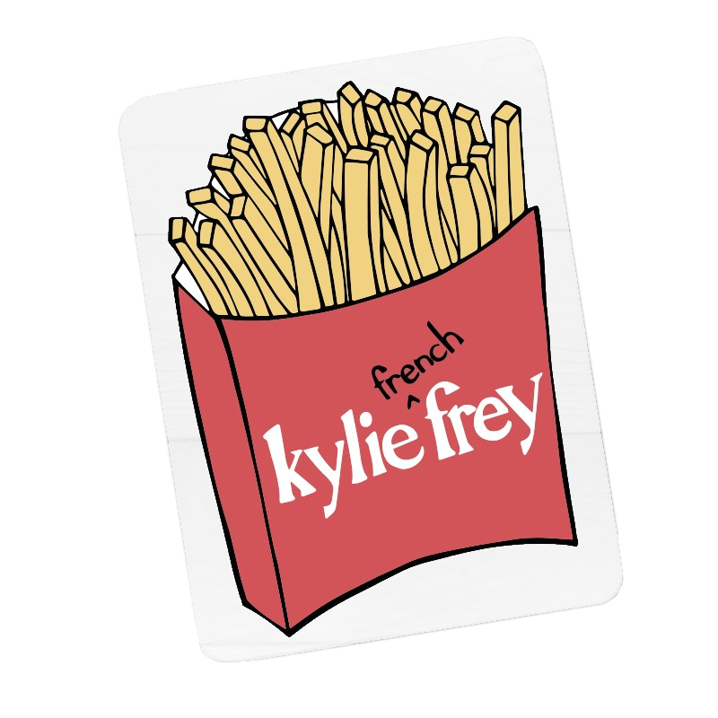 Kylie Frey Sticker