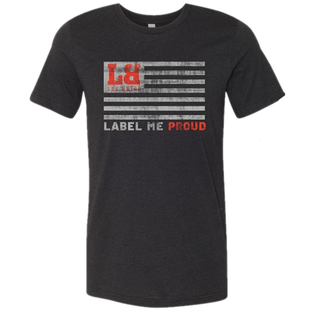 Lee Brice Black Label Me Proud Tour Tee