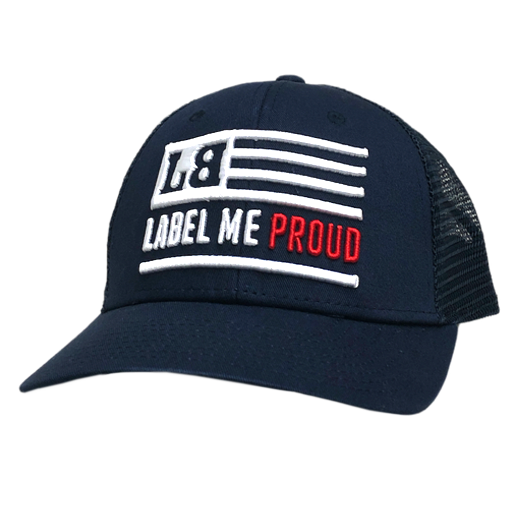Lee Brice Label Me Proud Navy Ballcap