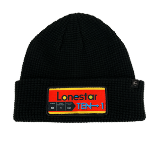 Lonestar Black Beanie