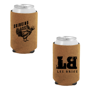 Lee Brice Suede Can Coolie
